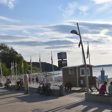 Fewo1846 Intermar - Strandbude - Studioapartment Mit Balkon Und Meerblick Glücksburg Eksteriør bilde