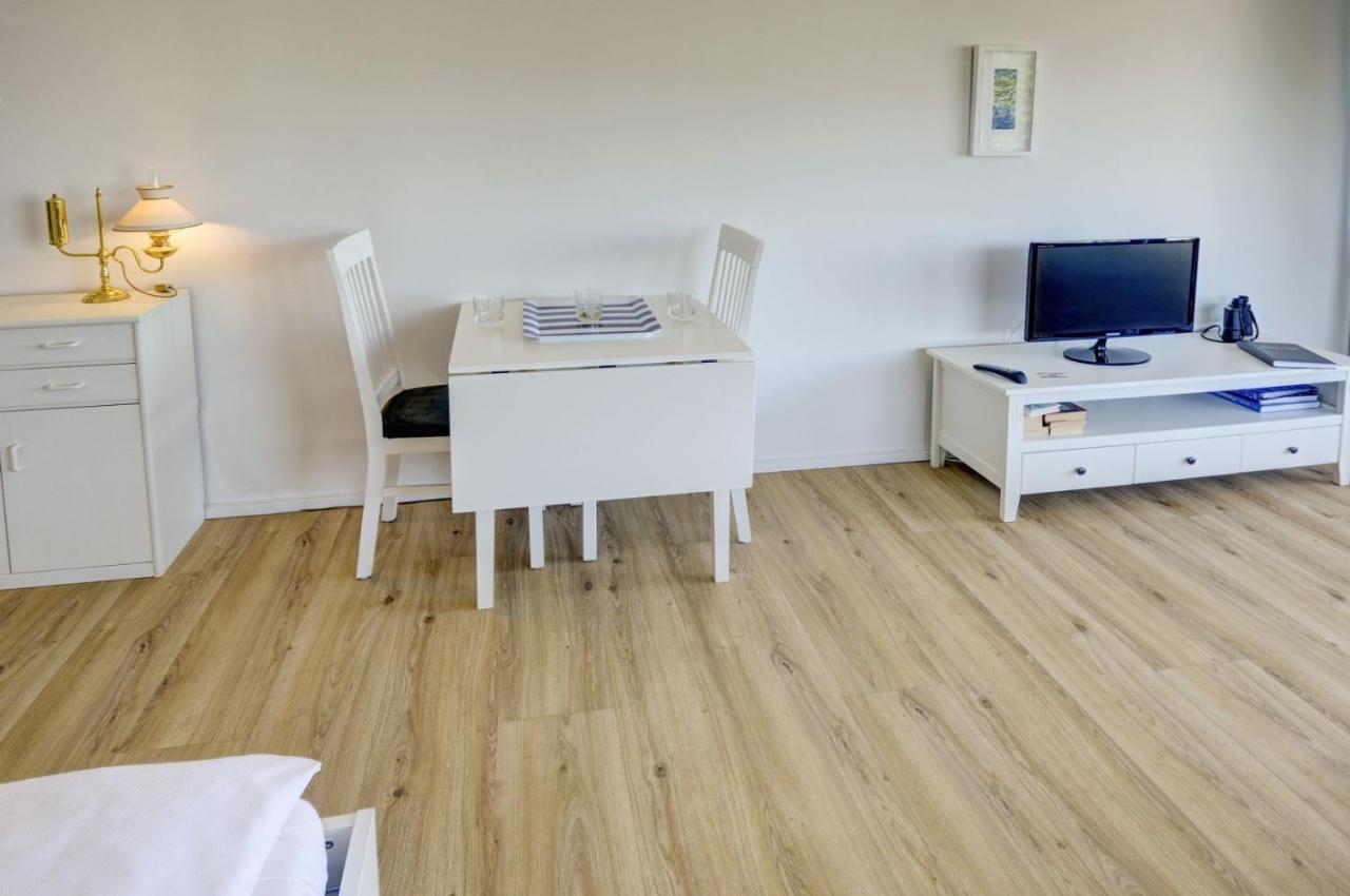 Fewo1846 Intermar - Strandbude - Studioapartment Mit Balkon Und Meerblick Glücksburg Eksteriør bilde