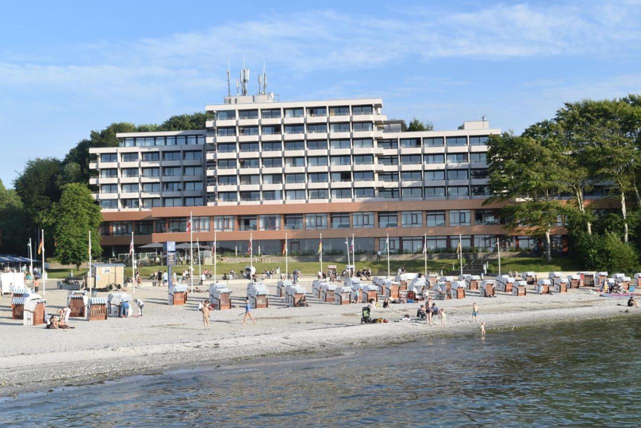 Fewo1846 Intermar - Strandbude - Studioapartment Mit Balkon Und Meerblick Glücksburg Eksteriør bilde