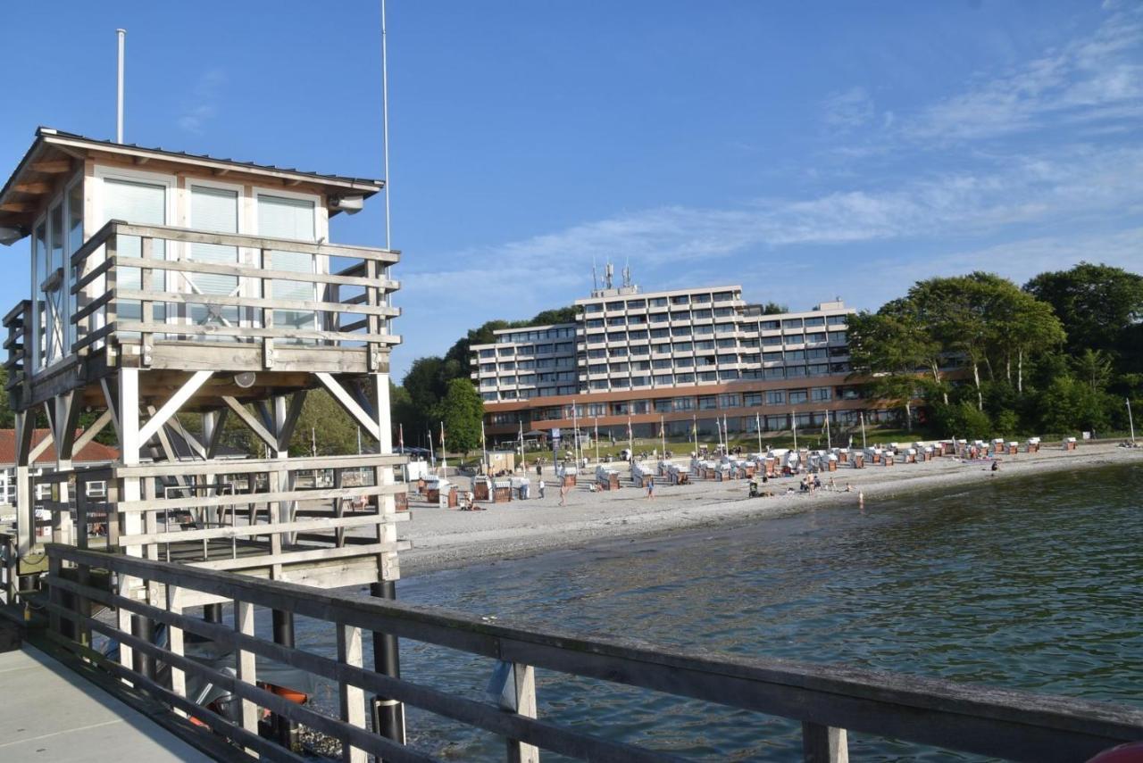 Fewo1846 Intermar - Strandbude - Studioapartment Mit Balkon Und Meerblick Glücksburg Eksteriør bilde