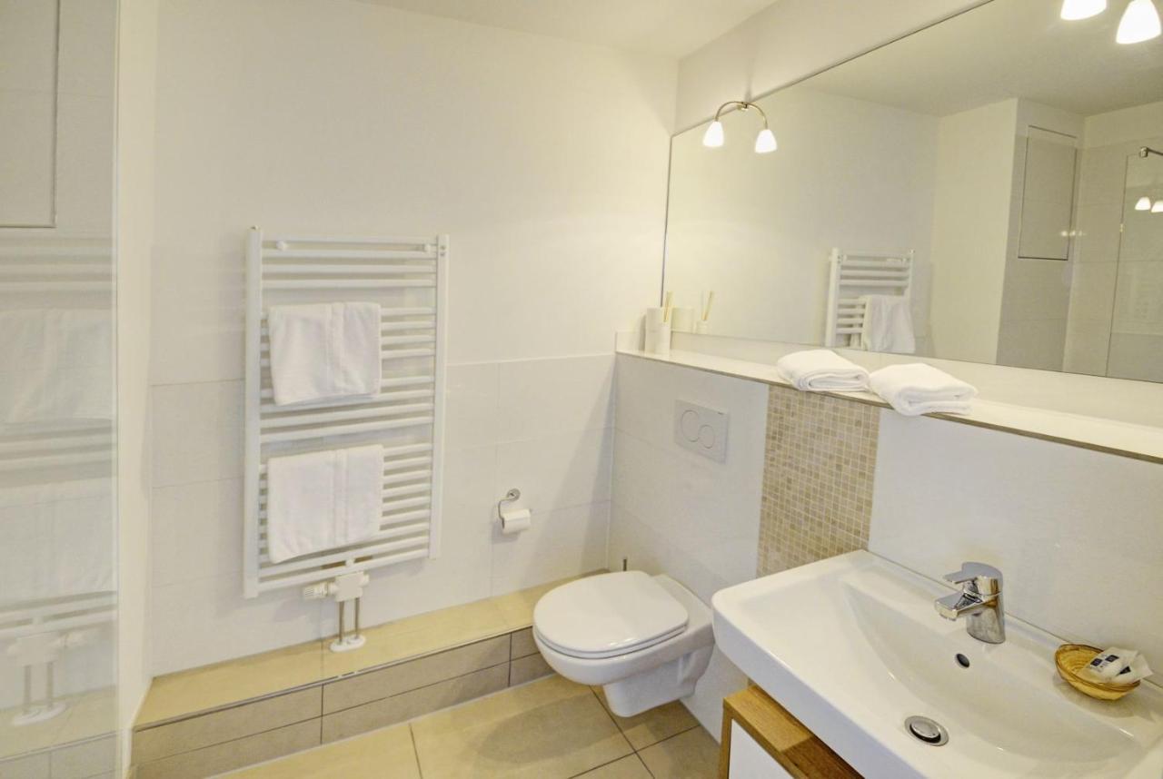 Fewo1846 Intermar - Strandbude - Studioapartment Mit Balkon Und Meerblick Glücksburg Eksteriør bilde